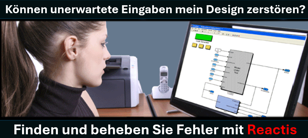 Finden und beheben Sie Fehler mit Reactis